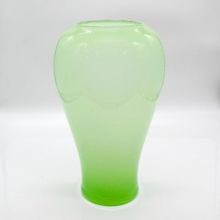 Villeroy &amp; Boch Green Crystal Glass Vase