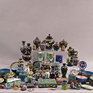 Group of Assorted Mostly Cloisonne Items