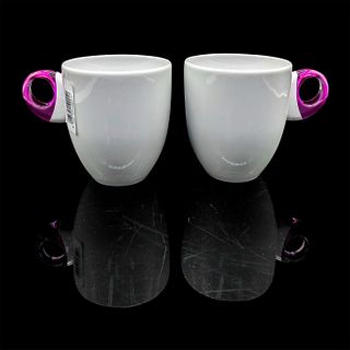 4pc Guzzini Bicchiere Mug Cups, Feeling Purple