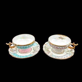 Two Vintage Nippon Yoko Boeki Tea Cups and Saucer Sets