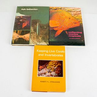 3 Hardcover Aquarium Books, Tropical Fish Care
