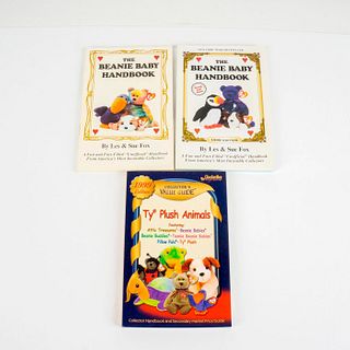 3 Paperback Books, Ty Beanie Babies