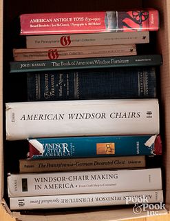 Reference books on antique furniture