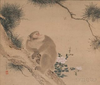 Painting Depicting a Monkey