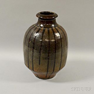 Large Bizen Ware Vase