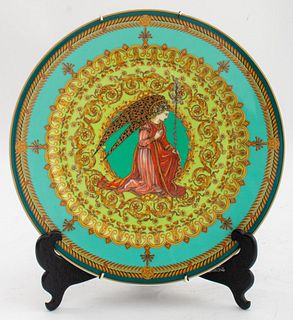 Versace for Rosenthal "L'Ange Gabriel" Plate, 1995