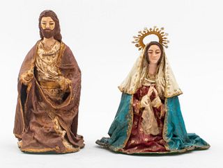 Christmas Nativity Scene Madonna & Joseph Figures