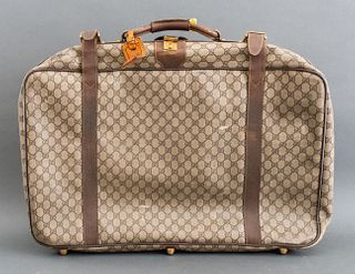 Vintage Gucci Monogram Luggage Bag