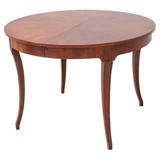 Neoclassical Fruitwood Extending Dining Table