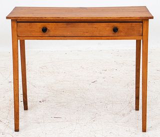 Shaker Pine Writing Table or Desk, Early 20th C.