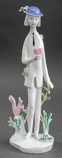 Raymond Peynet for Rosenthal Porcelain Figurine