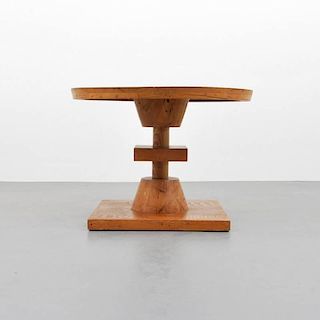 Wormy Chestnut Occasional Table