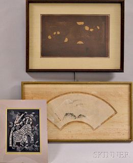 Three Framed Japanese Works