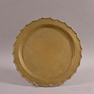 Brass Platter