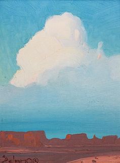 Gerard Curtis Delano, (American, 1890-1972), Picsie No. 27, In Monument Valley