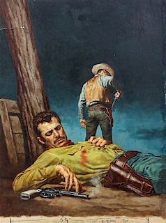 Stanley Borack, (American, b.1927), After a Gun fight