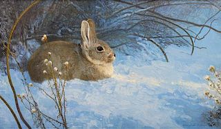 Douglas Allen, (American, b.1935), Rabbit