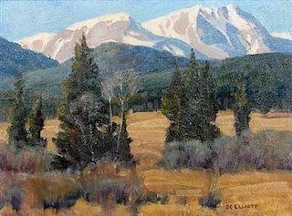Stephen Elliott, (American, b. 1943), Rocky Mountain National Park, 1988