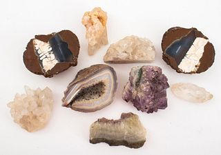Various Minerals, Group of 8