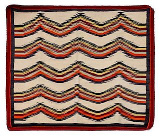 A Navajo Chinle Weaving 57 x 51 inches.