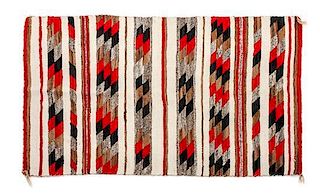 A Navajo Western Reservation Rug 53 x 30 inches.