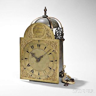 Thomas Gardner Brass Lantern Clock for the Turkish Market