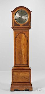 Nine-bell Quarter-chiming Regency Longcase Clock