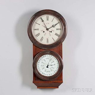 L.F. and W.W. Carter Calendar Clock