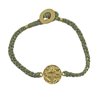 18k Gold Cord Bracelet