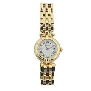 Cartier Panthere Vendome 18k Gold Diamond Watch 866925