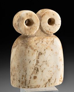 Superb Mesopotamian Tel Brak Marble Eye Idol