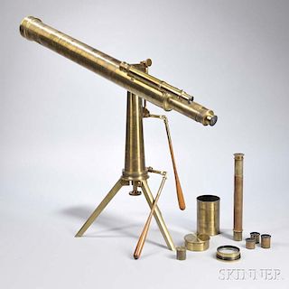 Ross 3-inch Refractor Brass Telescope