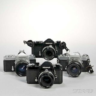 Four Nikkormat Cameras