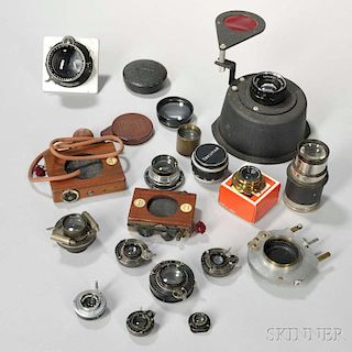 Carl Zeiss Jena Protar and Several Other Lenses