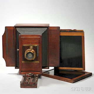 11 x 14 Studio Camera and Two 11 x 14 Film Holders