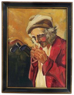 Golf Man, Sir John Lavery STYLE Oil on Canvas Painting