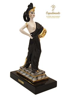 Capodimonte Ester Goddess Figurine By Mario Pegoraro