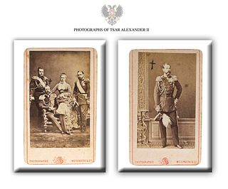 Tsar Alexander II, Original St. Petersburg Photographs
