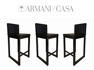 Armani / Casa Modern Bar Stools (Set of 3)