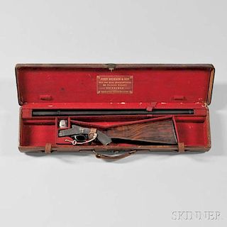 John Dickson & Son Rook Rifle with Maker's Case