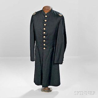 Civil War Officer's Frock Coat Identified to Henry Throop Hall, 34th Massachusetts Infantry Regiment