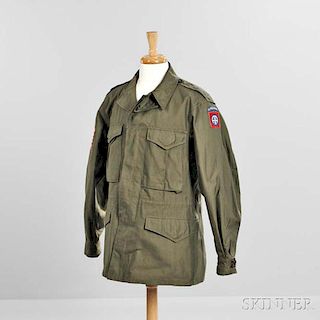 Model 1943 Field Jacket Identified to Private John Rigapoulos, 82nd Airborne Division