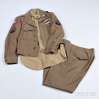 Eisenhower Jacket Owned by Private John Gerard, 11th Airborne Division