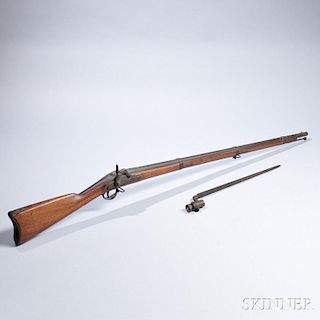 Norfolk Contract Model 1861 Springfield Rifled Musket with Mismatched Bayonet