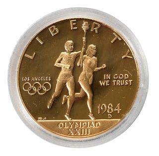 1984 Olympic Commemorative Gold Coin