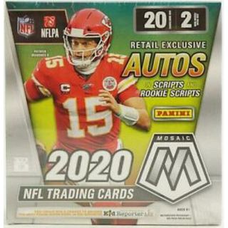 2020 Panini Mosaic Football NFL Mega Box