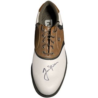 Jack Nicklaus signed FootJoy Originals Left Golf Cleat Size 9 (JSA LOA)