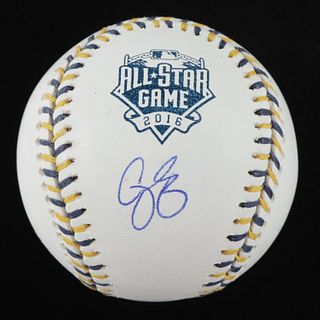 Corey Seager Signed 2016 All-Star Game Baseball (JSA COA)