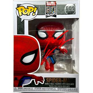 Andrew Garfield Signed Marvel Spider-Man Funko Pop 593 (BAS COA)