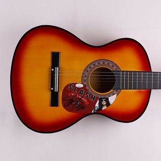 Slash Signed 38" Acoustic Guitar (JSA)
